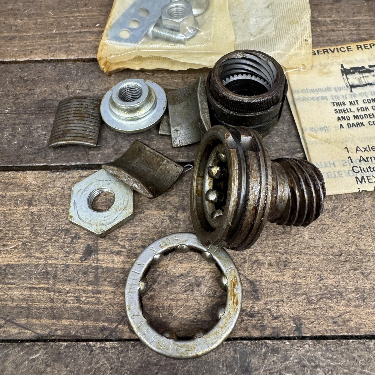 Vintage Bendix 76 Coaster Brake Hub Service Repair Kit Parts Lot