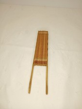 Vintage Handmade Round Chinese Bamboo Hand Fan