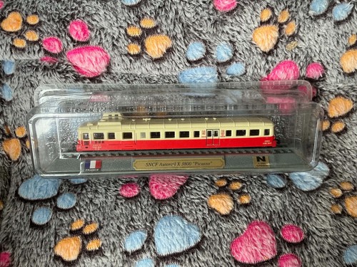 Lokomotiven der Welt Maßstab 1:160 Spur N SNCF Autorail X 3800 "Picasso" | Condition: New