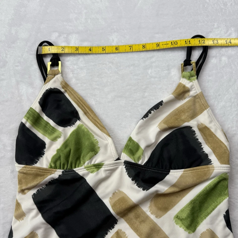 Traje de baño Leilani de una pieza 12 multicolor ajustable multicolor con aros sin relleno Foto 3 de 4