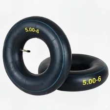 13x5.00‑6 inner tube 2‑pack – heavy duty butyl rubber tube, fits 13x5‑6, 13" 