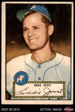 1952 Topps #45 Eddie Joost Athletics 3 - VG