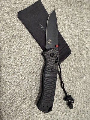Benchmade 593BK-01 PSK Magnacut with Carbon Fiber& G10 Handle Pre-owned not used