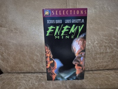 Enemy Mine 1997 VHS Tape Action Sci-Fi Dennis Quaid 