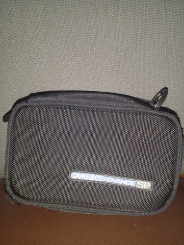 Nintendo GBA SP Game Boy GameBoy Advance SP Black Carrying Case Pouch - Picture 2 of 12