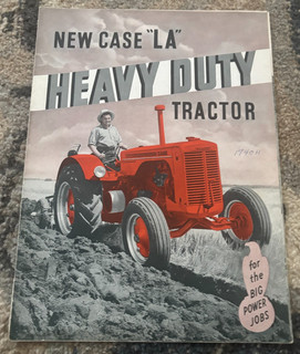 Trattore Case serie LA per brochure 1940 AMIL26