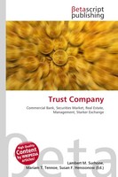 Lambert M. Surhone (U. A.) | Trust Company | Taschenbuch | Englisch (2026)