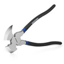 Fencing Pliers,10.4 Inch Multi Fence Tool,Hammer Head, Wire Cutter Heavy Duty...
