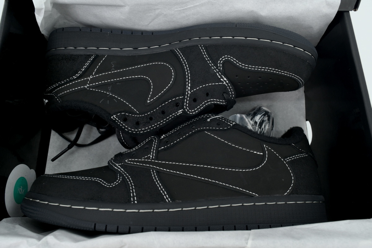 Size 11 - Jordan 1 Retro Low OG SP x Travis Scott Black Phantom