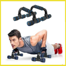 H-Shaped Push Up Bars Foam Handle Home Fitness Gear Men Chest Training Gym Stand