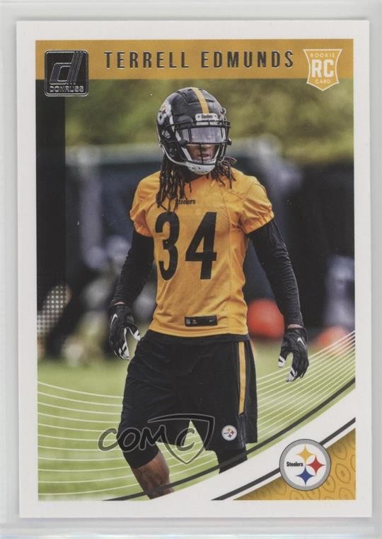 Terrell Edmunds Panini Donruss #362 Base