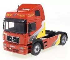 1/43 MAN F2000 1994 Red Diecast Truck