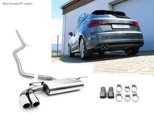 Fox Racing-Auspuffanlage ab Kat Audi A3 8V 1.4 3-T