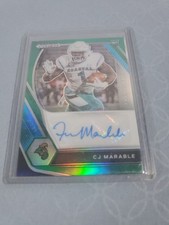 2021 Prizm Draft Picks CJ Marable DPA-CJM Red /199 Auto Coastal Carolina