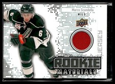 2010-11 Upper Deck Rookie Materials Marco Scandella Minnesota Wild #RM-MS