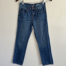 Boys Childrens Place Straight Leg Denim Jeans Size 10 Adjustable Waist