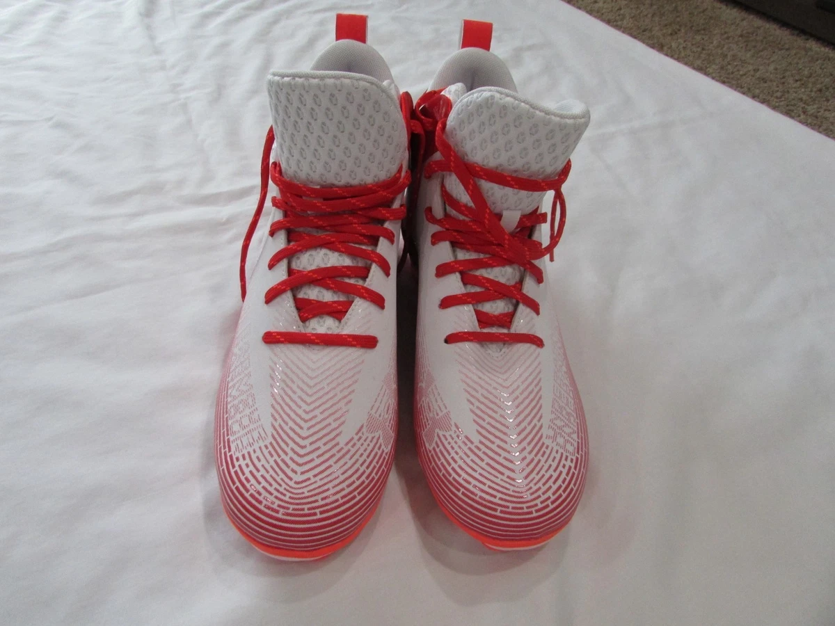 Мужские футбольные туфли и бутсы Under armour Red 11.5 США