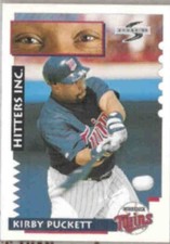 KIRBY PUCKETT 1995 Score Hitters Inc. #559. TWINS