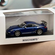 PMA Minichamps 1/43 Porsche 911 997 II GT3 RS 38 2009 Blue Collectables 17+
