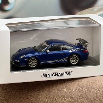 PMA Minichamps 1/43 Porsche 911 997 II GT3 RS 38 2009 Blue Collectables 17+