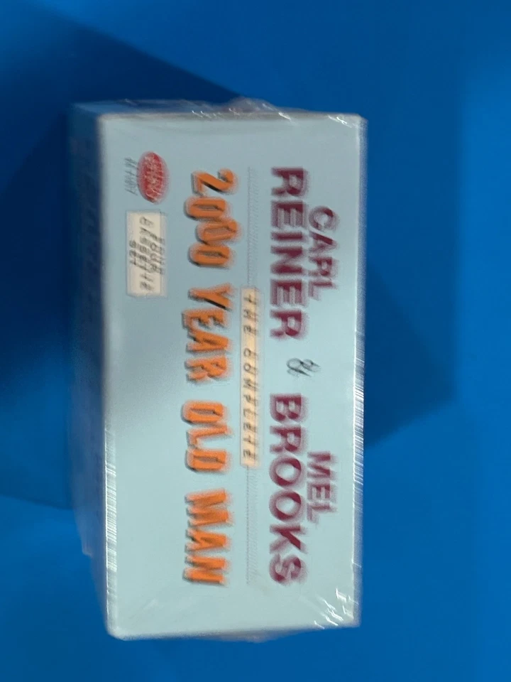 Carl Reiner & Mel Brooks "2000 Year Old Man" (NEW) 4-Cassette Set (Rare) - Image 3 of 4