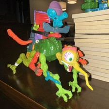 Vintage 1990 Playmates TMNT Ninja Turtles Needlenose Action Figure Near Complete