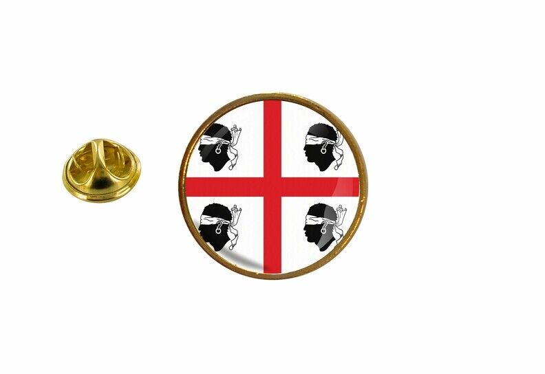 Pin Pin Badge Flag Sardinia Independent Round Cockah