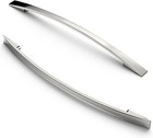 Pack of 5 Cabinet Pulls, Zinc Alloy Drawer Pulls, Modern Kitchen Nickel-192mm