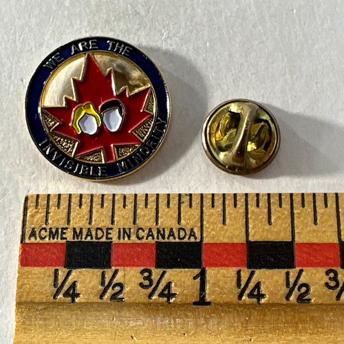 Prendedor de solapa sombrero rojo país canadiense hoja de arce gente blanca minoría invisible - Imagen 2 de 12