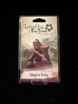 Legend of the Five Rings LCG Shoju's Duty Dynasty Pack
