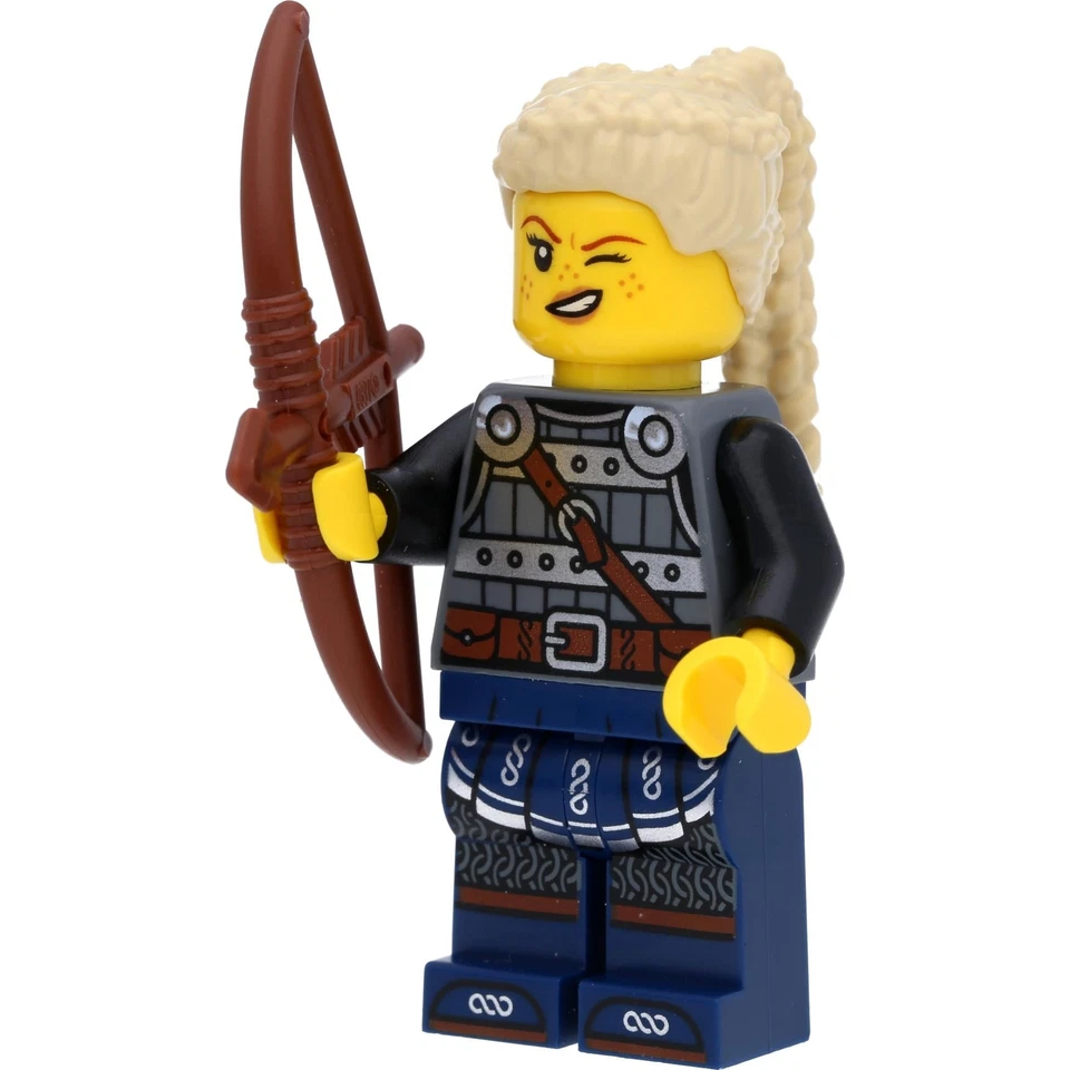 LEGO Vikings Minifigur Wikinger Schildmaid #170 - Bild 2 von 4