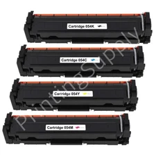 4PK BK/C/M/Y Toner For Canon 054 ImageCLASS MF641Cdw 641Cw 642Cdw LBP 623Cdn