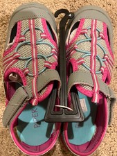 Youth Girls Athletic Sandals Hiking Beach Walking Sports Sandals Size 4 5