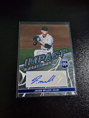 2023 ELITE EXTRA EDITION IMPACT IMPRESSIONS AUTO #II-JML JACOB MILLER RC MIAMI