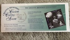 NEW Creative Memories Custom Cutting System 12" Cutting Patterns 3 Edges Sealed