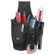 CLC Custom Leathercraft 1501 Poly Tool and Cell Phone Holder, 4-Pocket, Multi,