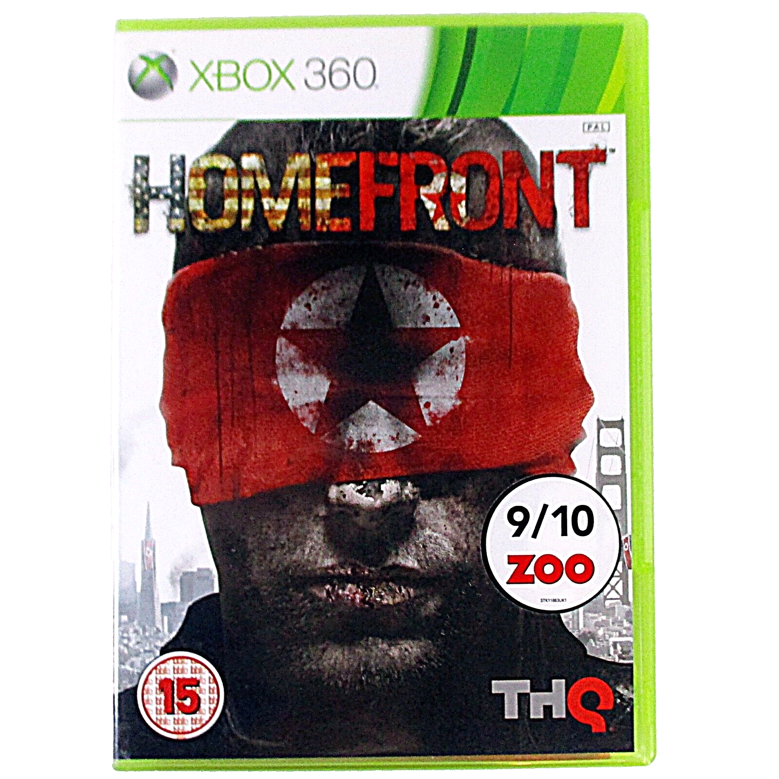 Homefront (Microsoft Xbox 360, 2011 THQ) Complete with Manual