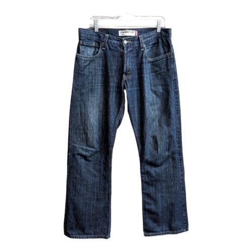 Levis 527 Jeans Mens 33x32 Bootcut Low Rise Dark … - image 1