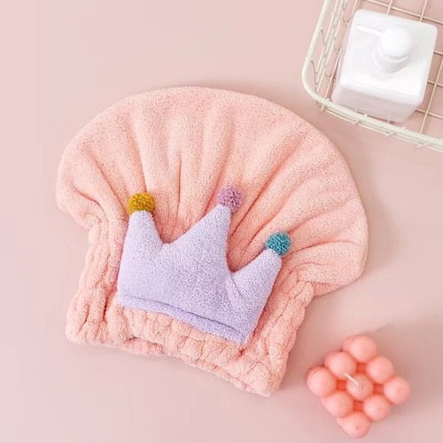 Quick Dry Microfibre Hair Drying Turban Bath Towel Head Wrap Hat Spa Cap Absorb - Picture 89 of 111