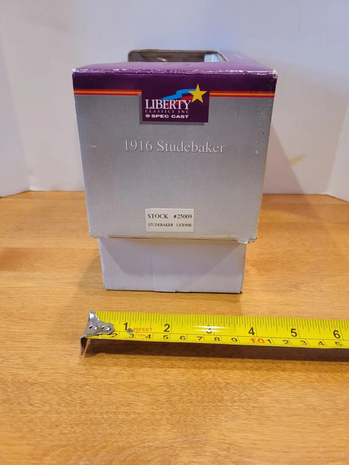 Liberty Classic 1916 Studebaker Tractor Supply Delivery Truck Die-Cast Bank - Image 3 of 4