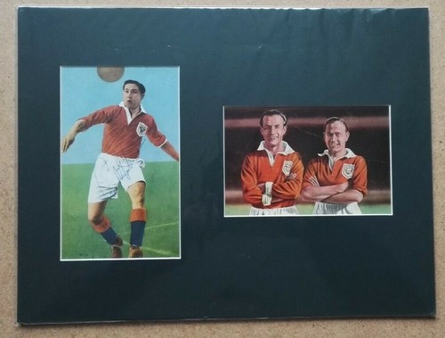 STAN MORTENSEN BLACKPOOL & ENGLAND SIGNED PICTURE 16 x 12 IN MOUNT 1950'S COA - 第 1/9 張圖片