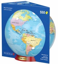 Eurographics Map of the World 550 Piece Jigsaw Puzzle