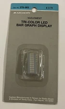 Radio Shack 10 Element TriColor LED Bar Graph Display 276-083 Archer 🔥NEW NOS💥