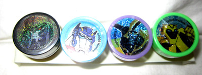 OFFICIAL 4 DIFFERENT TRANSFORMERS CHARACTER RARE INK STAMPERS-BRAND NEW!V4-AR3S