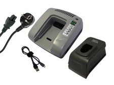 Caricabatterie 7,2-18V Per Bosch GSR 14,4 VPE-2, 2 607 335 534, Grigio