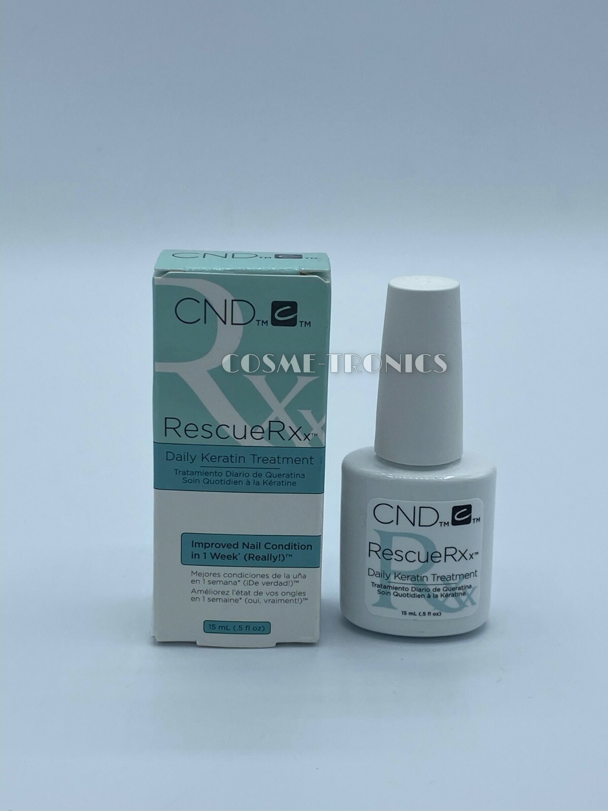 CND Rescue RXx Daily Keratin Nail Treatment 0.5 Oz / 15 mL 90763