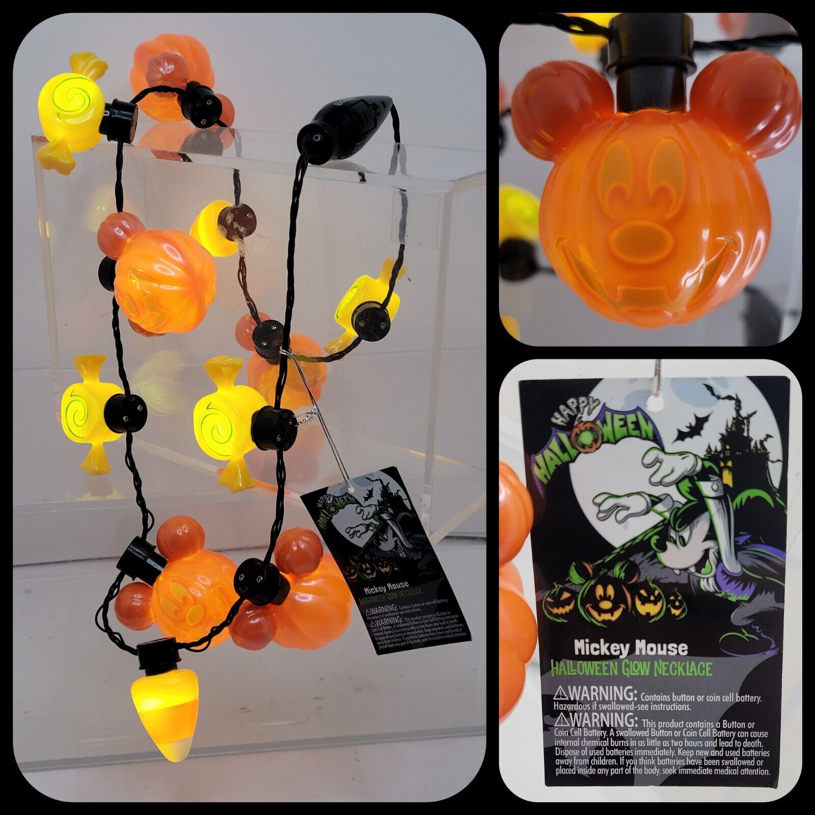 Pumpkin Light Up Necklace – Mellow Monkey