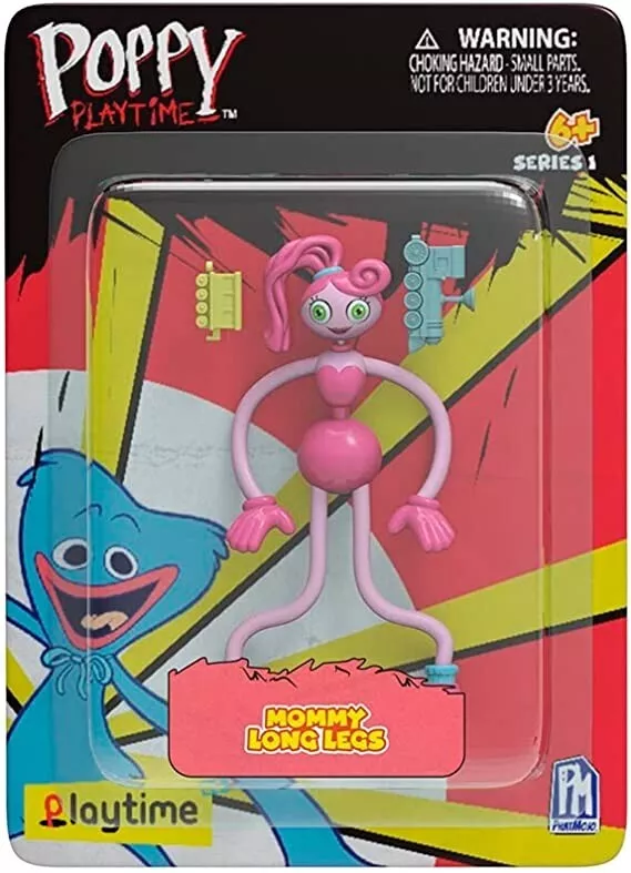 Poppy Playtime - Mommy Long Legs Action Figure (5 Posable Figure, Series  1) [Officially Licensed]