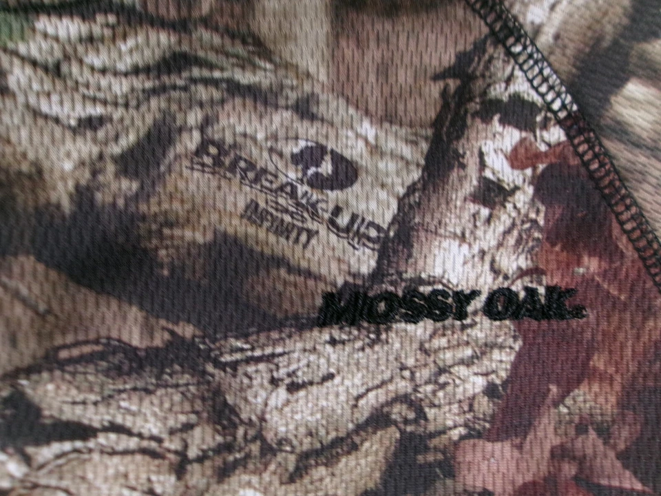 Camisa Mossy Oak Juvenil Mediana Break Up Infinito Camuflaje Exterior Campamento Caza Foto 3 de 4
