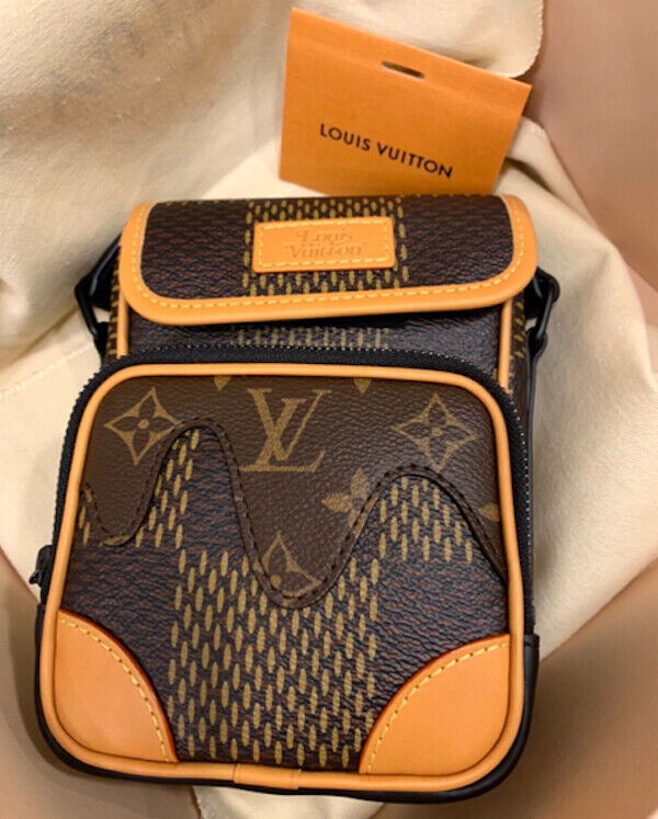 Louis Vuitton NIGO e Sling Bag Crossbody Pouch Monogram N40379 Auth  New